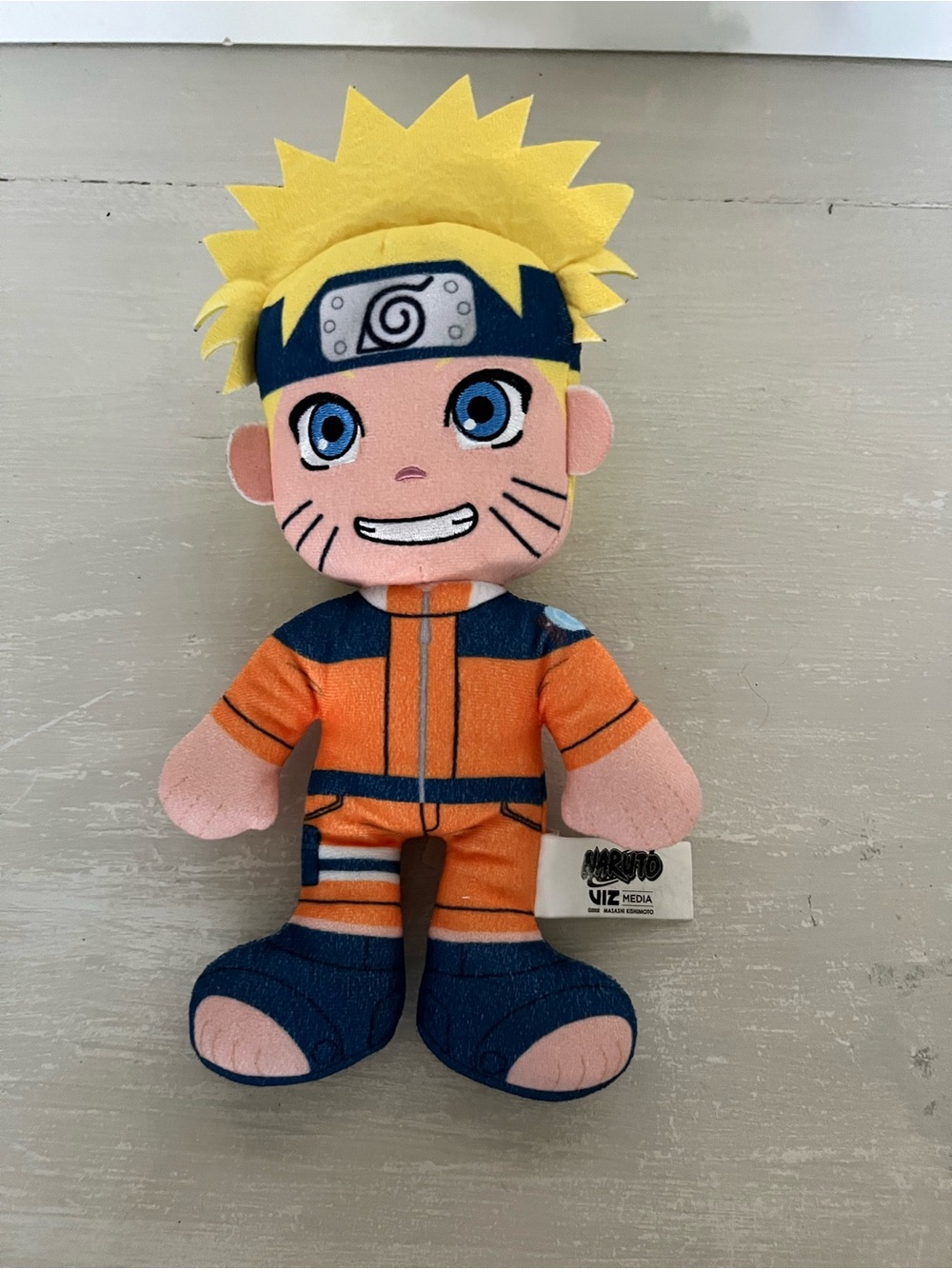 Naruto Uzumaki Plush 12” VIZ Media 2002 Vintage Anime Masashi Kishimoto
